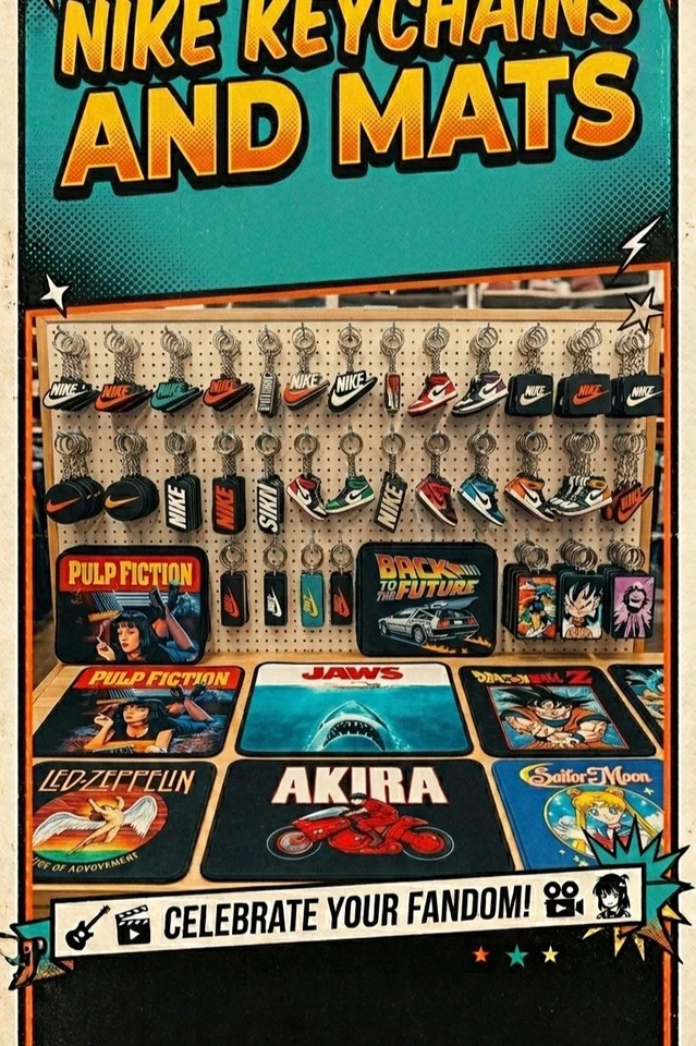 Nike Keychains and Mat's
