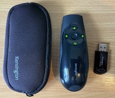 Kensington K72426 Expert Green Laser Wireless Presenter With USB Dongle 