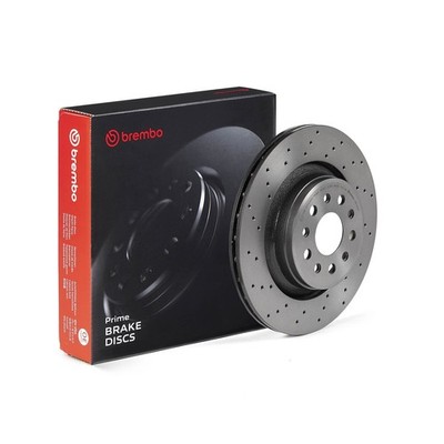 2x BREMBO Bremsscheibe PRIME LINE - UV Coated 09.F220.21 für MASERATI LEVANTE
