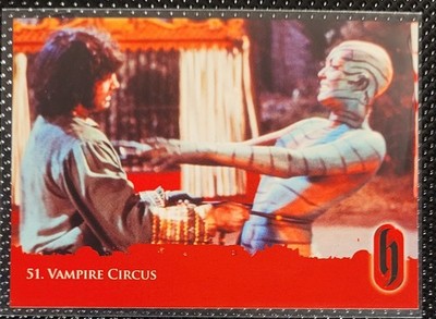 HAMMER HORROR - Series Two - Card #51 Vampire Circus 