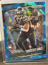 2025 Panini Prizm - Breece Hall - Blue Ice Prizm /99