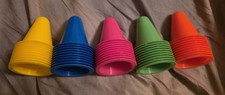 50 PCS Plastic Agility Cones for Kids-Mini Traffic Safety Cones Classroom New