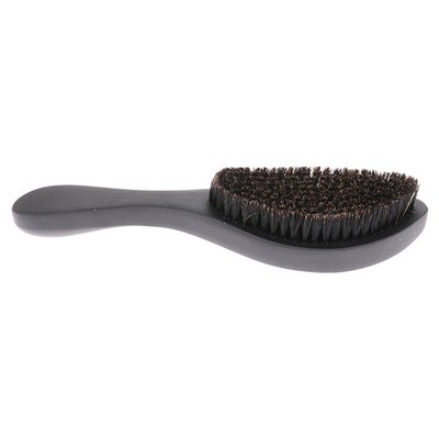 Curved Soft Boar Bristle Wave Hair Brush Wooden Handle Premium Magic Wave Br BA