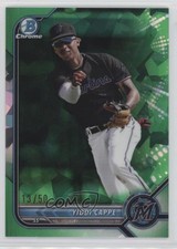 2022 Bowman Chrome Draft Sapphire Edition Green 13/50 Yiddi Cappe #BDC-96 ng3