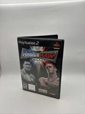 PS2 WWE Smackdown vs Raw 2006 COMPLETE Black Label Tested