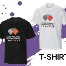 SALE - Tokyo World Championships in Athletics 2025 Logo T-shirt Reprint Gildan