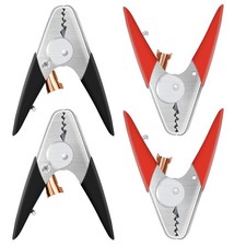 4 Pcs Jumper Cable Clamps Heavy Duty Battery Clamps 1100a Jumper Cable Ends