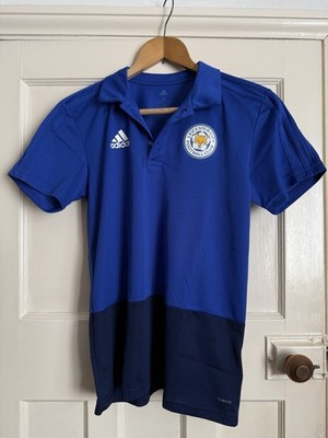 Adidas Poloshirt Leicester City 2018 Herren Medium Blue King Power