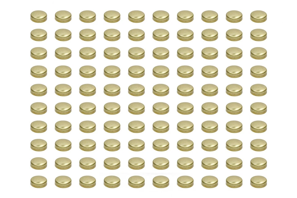 Pioneer EPC-41-B-100, Set of 100 Natural Brass Expansion Plugs - 1-5/8 Brass (10 - Image 3 of 4