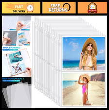 150 Pack 5x7 Photo Sleeves for 3 Ring Binder - Archival Page Protectors, Clear R