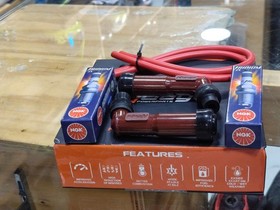 NGAGE Spark Plug Kit Fit For BS6 For Interceptor 650 , NGK/Ngage double iridium