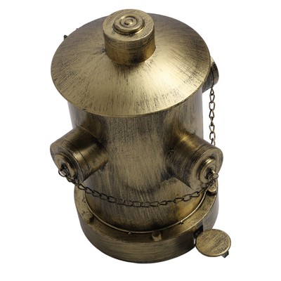 Fire Hydrant Trash Can Mit Inner Bucket European Iron Retro Praktische Groß UB