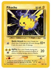 Pikachu 70/111 Neo Genesis Pokemon Card