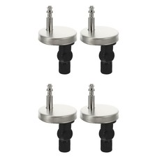 2 PCS Bidgets for Toilet Universal Seat Hinge Fixings Hinges Marinetoiler