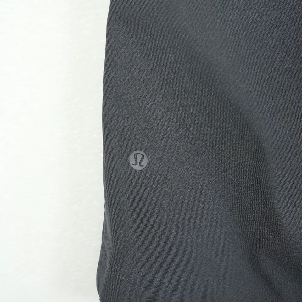 Pantalones Cortos Lululemon Para Hombre Talla 34 Negros Athleisure Informales Comisión Rendimiento Foto 3 de 4