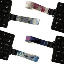 Lightweight Keyboards Strap Support Washable Cloth Easy Installation Design