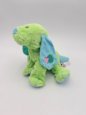 #ad #ad Webkinz Green Earth Puppy Plush No Code Tag Retired Planet Blue Green Stuffed $55.00