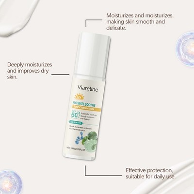 Hydrating Face Moisturizer Gentle Non-Greasy Soothing Moisture-Locking Formula