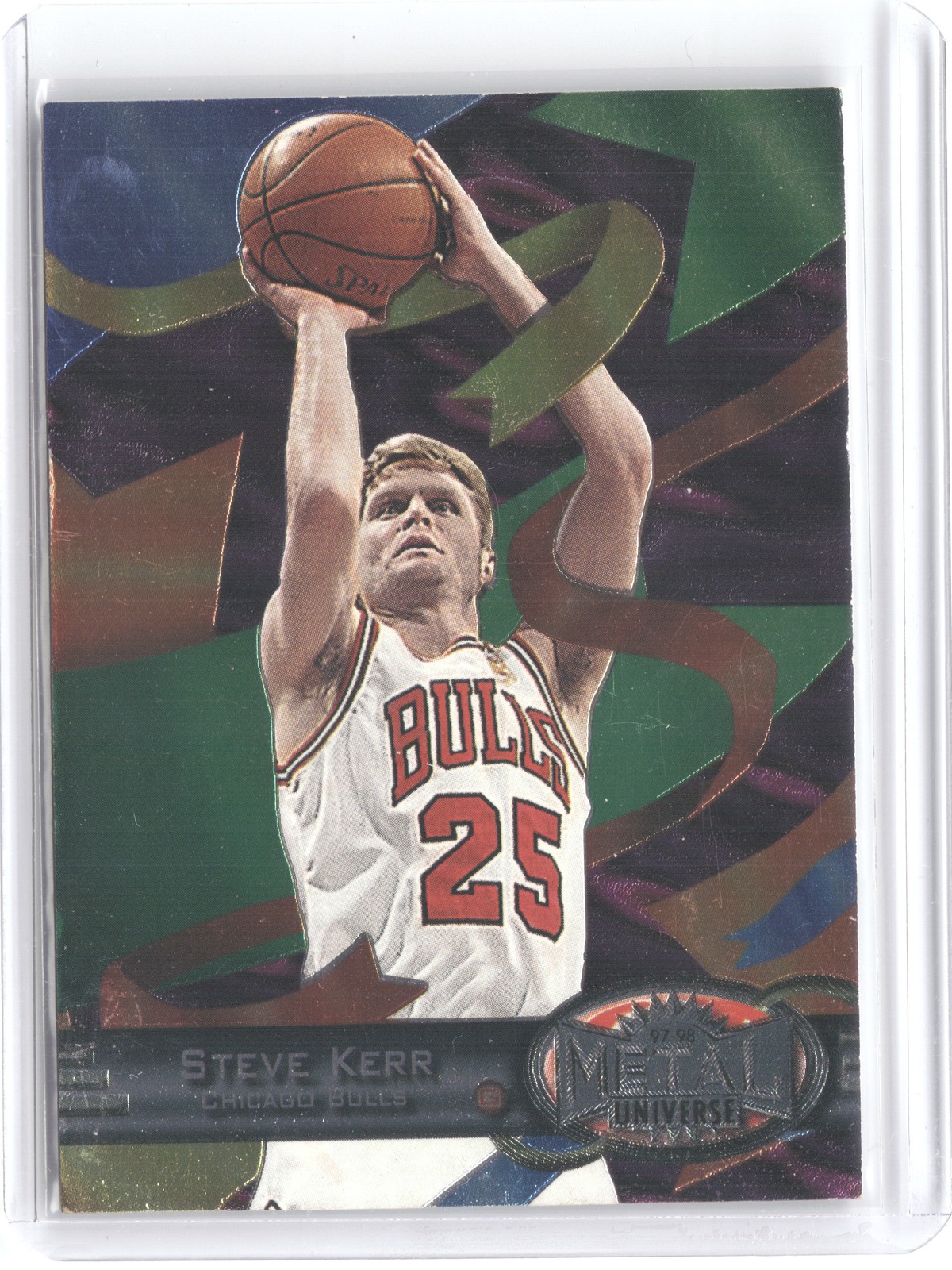 1997-98 Metal Universe #58 Steve Kerr