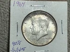 1964 90% Silver Kennedy Half Dollar
