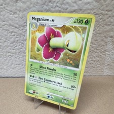 Pokemon TCG Meganium 130 HP Mysterious Treasures Holo Rare 13/123 EN 2007 SWIRL on eBay