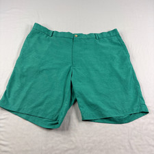Peter Millar Shorts Mens Size 40 Green Chino Salem Performance Golf Stretch