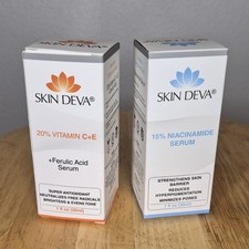 Skin Deva 20% Vitamin C+E Ferulic Acid Niacinamide Serum for face 1 fl oz
