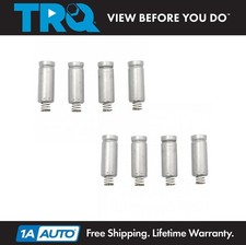 TRQ Spark Plug Wire Heat Shield Set of 8 for Chevrolet GMC Buick Hummer Pontiac