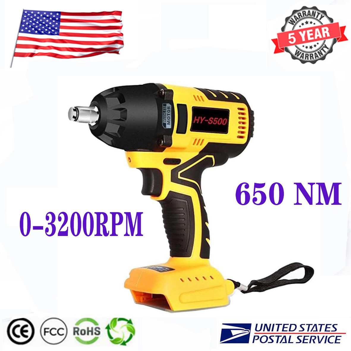 Makita XWT08Z 18V LXT Lithium-Ion 0.5 Inch Cordless Impact Wrench