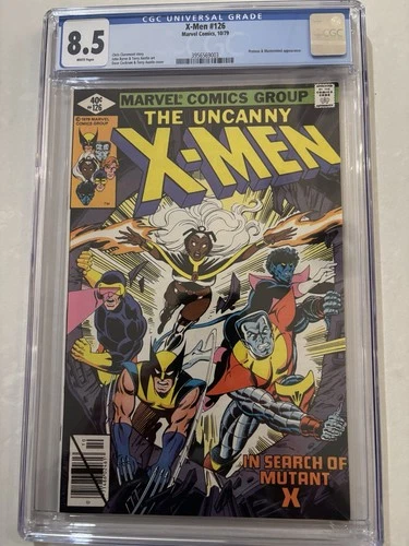 Uncanny X-men 126 CGC Graded 8.5 White Pages