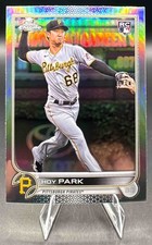 2022 Topps Chrome Sonic Hoy Park #32 Refractor RC Pirates
