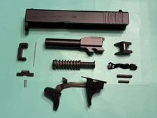USED OEM GLOCK 43 SLIDE BARREL LOWER PARTS TRIGGER LOCKING BLOCK SPRINGS PIN 9MM