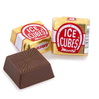 Albert's Ice Cubes Creamy Milk Chocolate, Nostalgic Bulk Candy Bars (1 Pound)