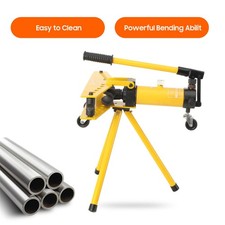10T Hydraulisch Rohrbieger 90° Rohrbiegemaschine Manuell Rohrbiegegerät 13-34mm