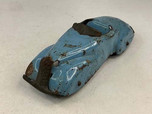 Marx Bros. VTG 1930's Car Transport Car Rare Convertible Wooden Wheels 6" USA - Picture 6 of 7
