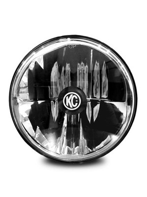 KC Hilites 7'' Gravity  LED DOT Headlight - Driving Beam - Single - 07-18 Jeep JK