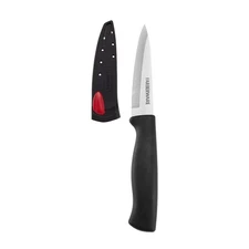 Self-ening Paring Knife with Protective Black Sleeve 3.5 Inch Non-Stick