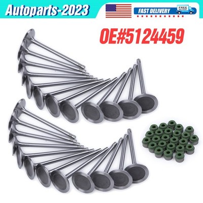 24PC 5124459 Intake & Exhaust Valves Set For VW Audi S4 A8 A7 Q7 3.0 TFSI Engine