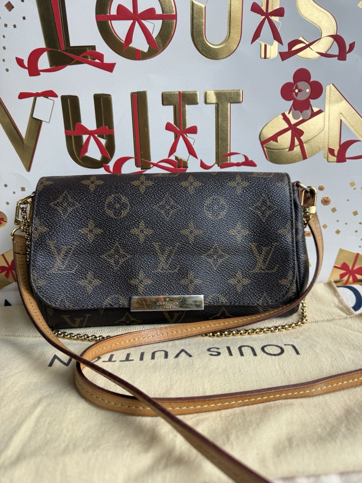 Louis Vuitton Favorite Monogram PM Brown Bag