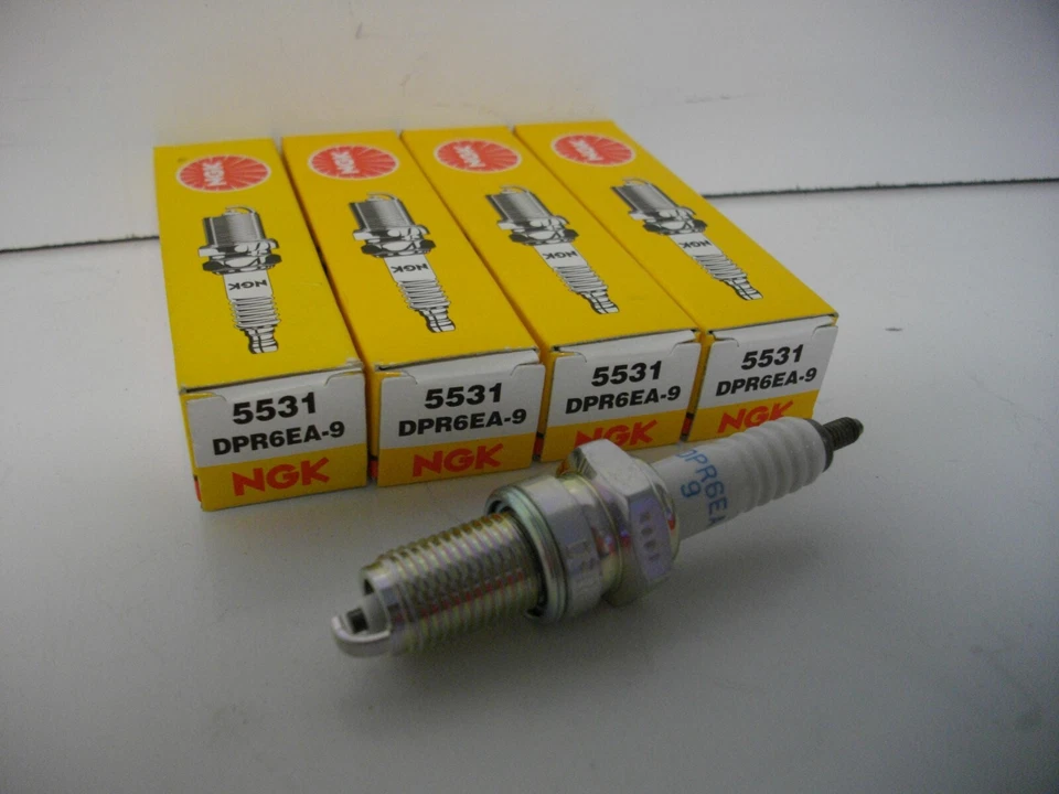 NGK 5531 / DPR6EA-9 spark plug  pack of 4 each - Image 2 of 4