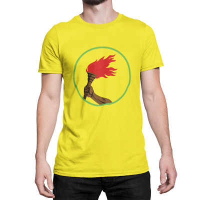 ZAIRE Revloution Flagge Herren BIO T-Shirt Afrikanische Republik Kongo Retro Afrika