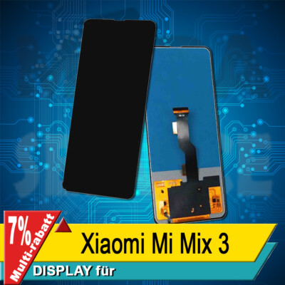 Display Für Xiaomi Mi Mix 3 Komplettes Bildschirm Lcd Touch Schwarz 6,2'