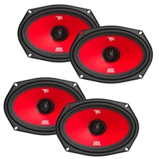 (2-Pairs) MTX TERMINATOR69 240W RMS 6x9" 2-Way Coaxial Car Speakers