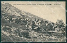Cuneo Vinadio Vallone Borgata San Bernolfo cartolina MT6575
