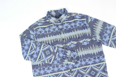 Polo Ralph Lauren Classic Fit Long Sleeve Native Print Flannel