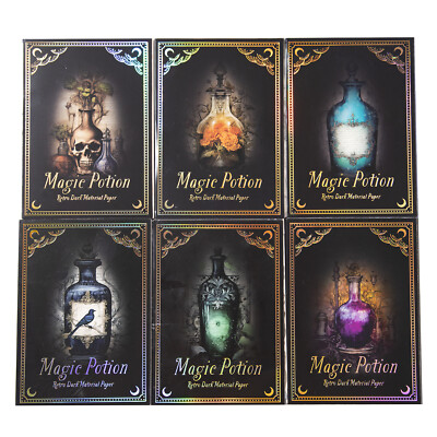 Goth Craft Magic 30pcs/pack Magic Gothic Scrapbook Paper Not Stickers Journals Card Wall ...