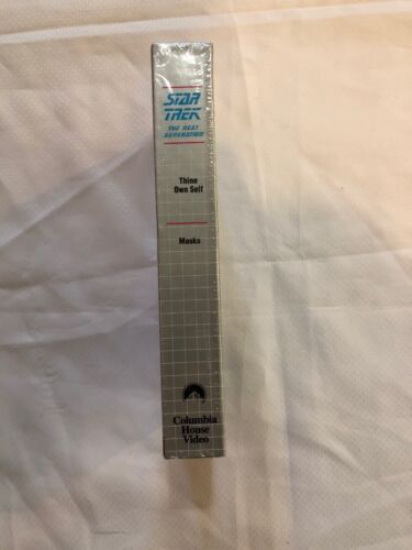 Star Trek Next Generation VHS Collector's Edition Thine Own Self - Picture 2 of 5