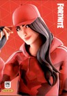 Fortnite Series 2 US Trading Cards No. 64 Ruby Rare
