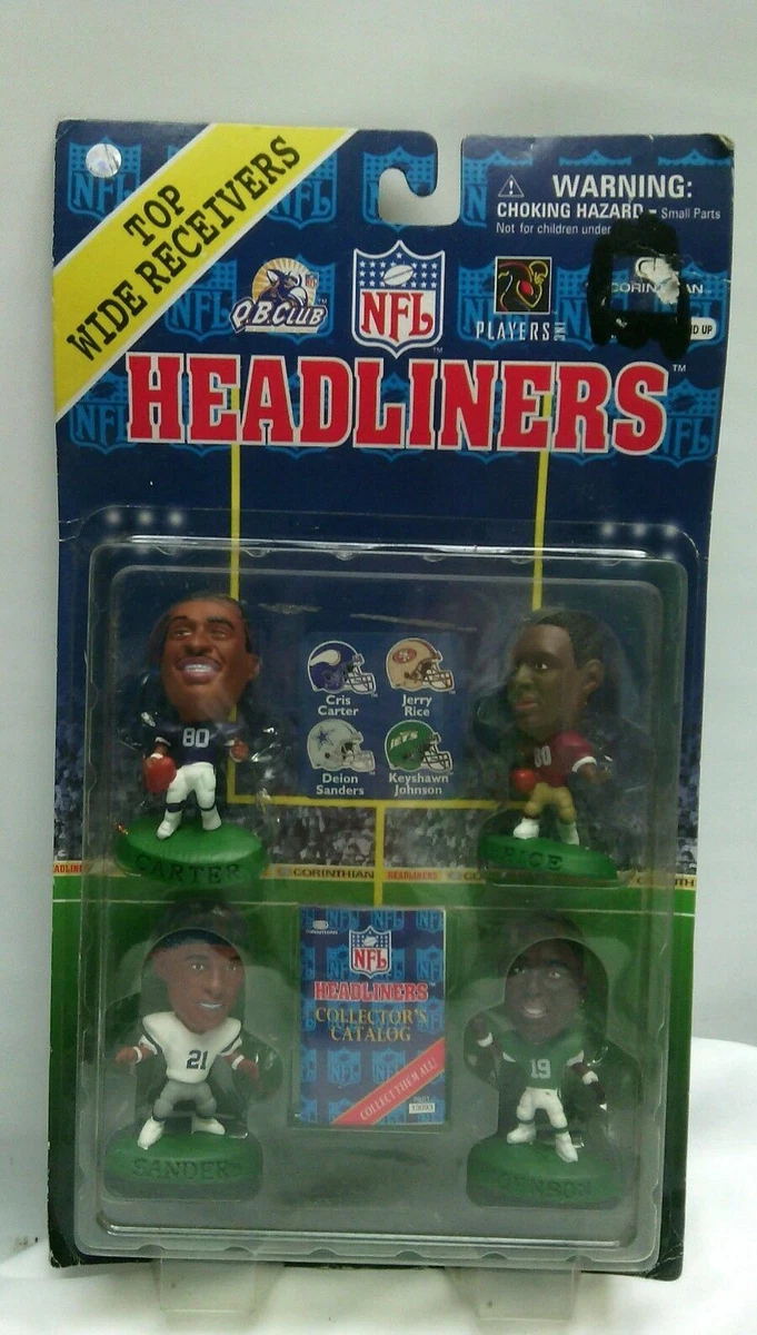 Jerry Rice Deion Sanders In Sports Action Figures for sale | eBay