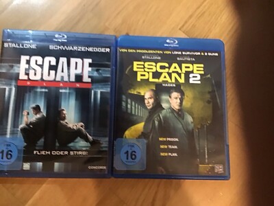 Escape Plan 1 + 2 (Blu-Ray)